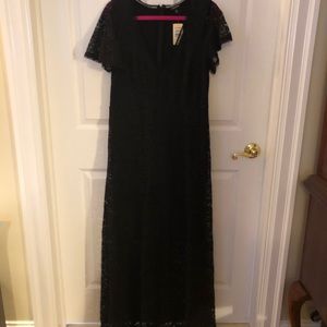 Long black lace maxi dress Torrid size 12